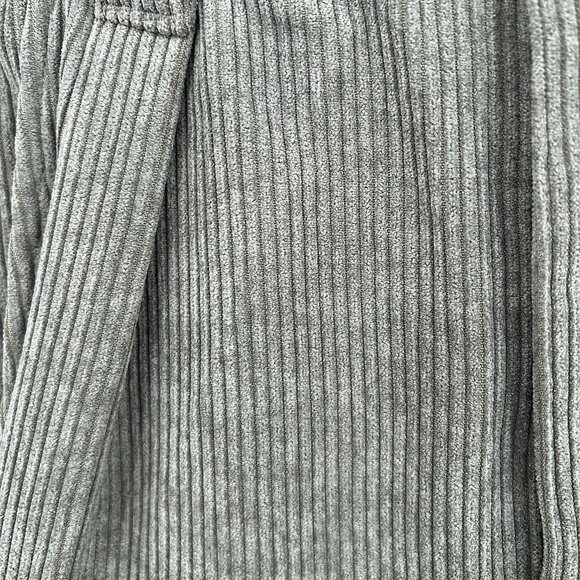 Madewell Curvy Corduroy High Rise waist Tapered Pant olive green boho neutral 00 - Picture 7 of 15